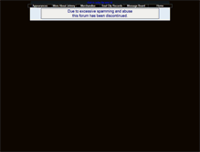 Tablet Screenshot of forum.johnnyrivers.com